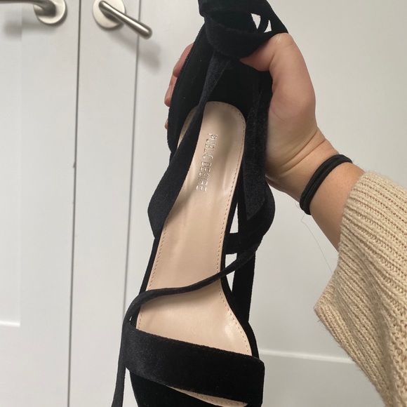 Public Desire Ilona Lace Up Platform Heels *NWOT* - Picture 10 of 11